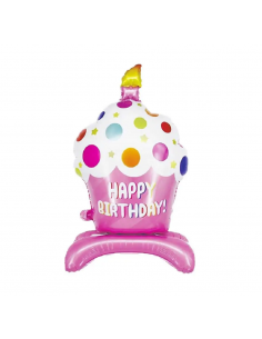 Balon folie briosa HAPPY BIRTHDAY 52x87 cm