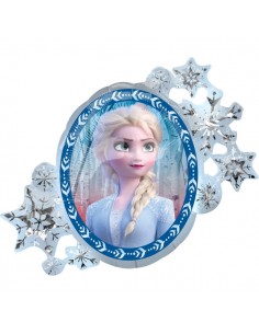 Balon Folie Figurina "Frozen 2 Elsa si Anna"  76 x 66 cm ANAGRAM